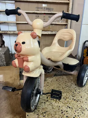 Plastic Bear Tricycle Khaki