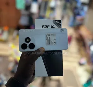 New Tecno Pop 10C 128 GB White
