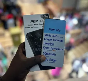 New Tecno Pop 10C 128 GB White