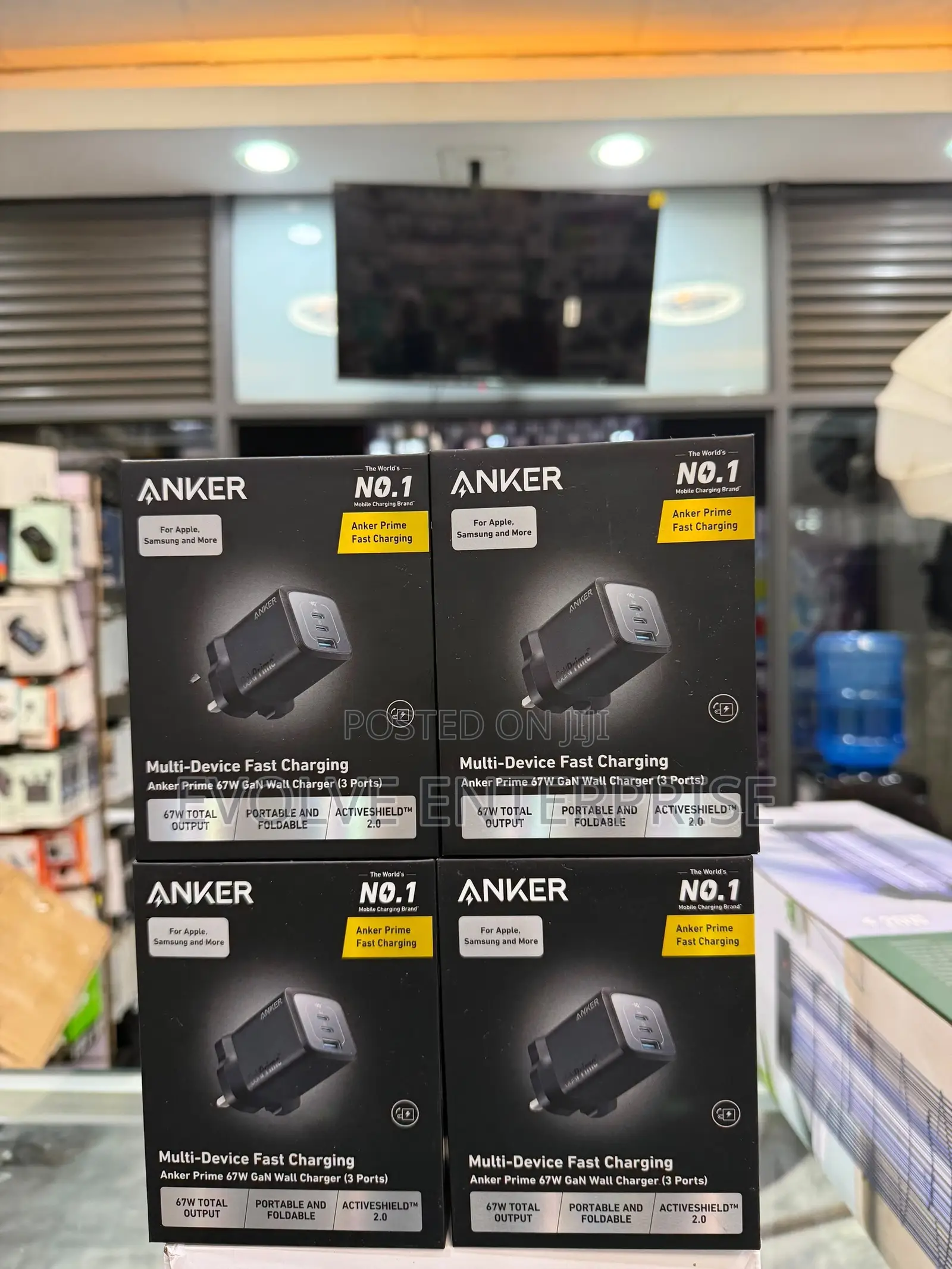 Anker Prime 67W GaN Wall Charger (3 Ports)