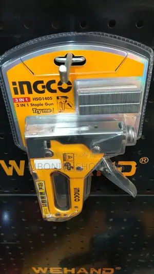 Ingco 3 in 1 Staple Gun Orange
