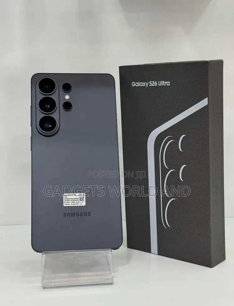 New Samsung Galaxy S26 Ultra 5G 256 GB Black