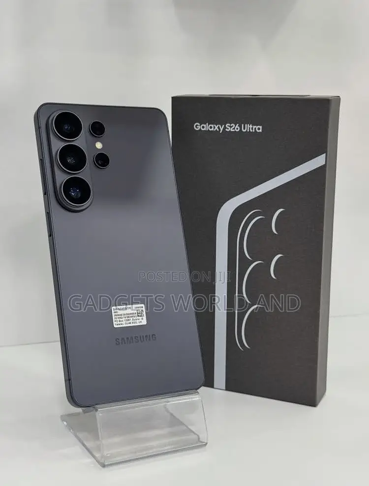 New Samsung Galaxy S26 Ultra 5G 256 GB Black