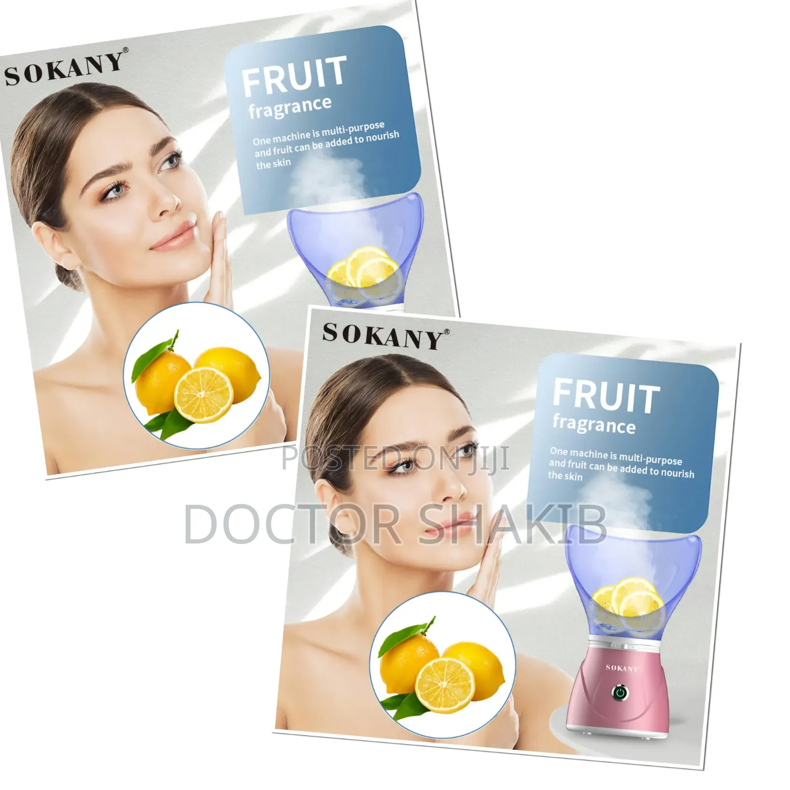 Sokany Sauna Facial Face Steamer