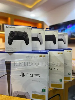 Brand New Ps5 Slim Disc and Ps5 Pads Available in Kampala at Em Plaza