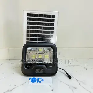 W-Star 100W Bright Solar Floodlight – Zero Electricity Bills!