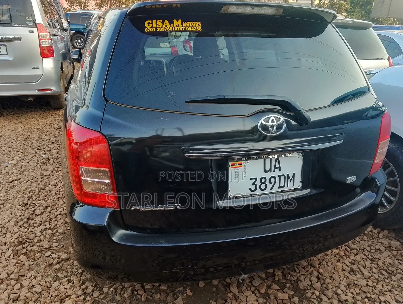 Toyota Corolla Fielder 2010 Matt Black