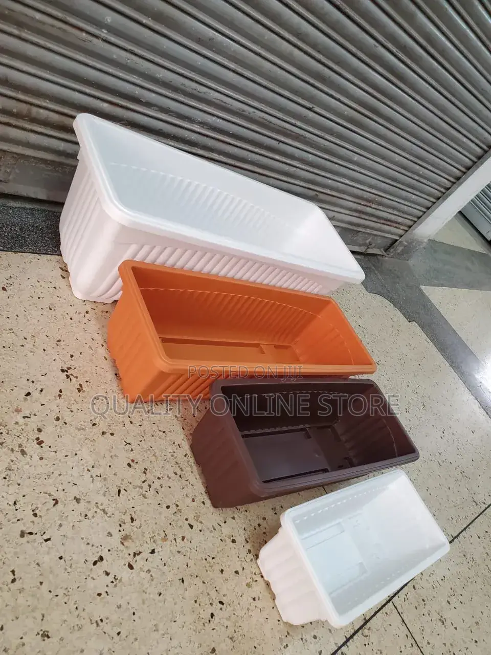 Rectangular Plastic Flower Pots Plastic Flower Pots