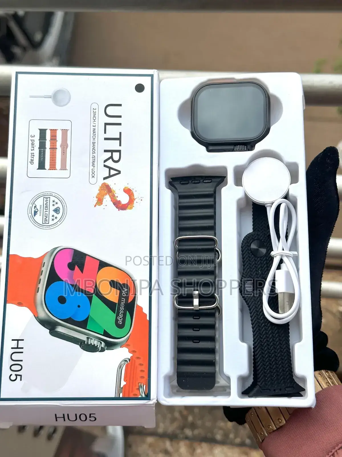 Stylish 3+1 Strap Combo, Compact Design, Fitness Tracking