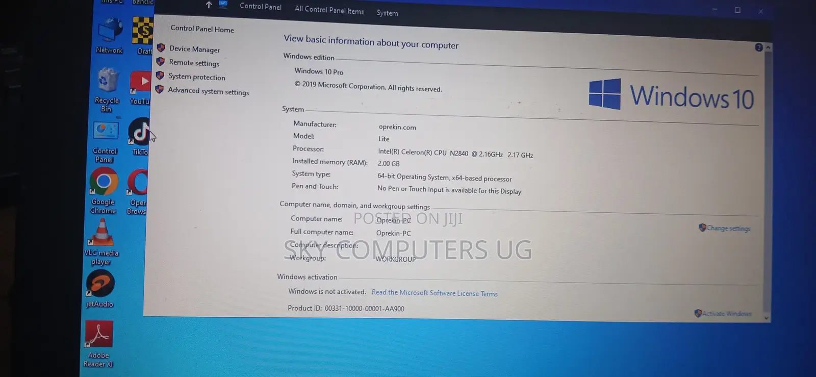Laptop HP Chromebook 14 G2 2GB Intel Celeron eMMC 16 GB