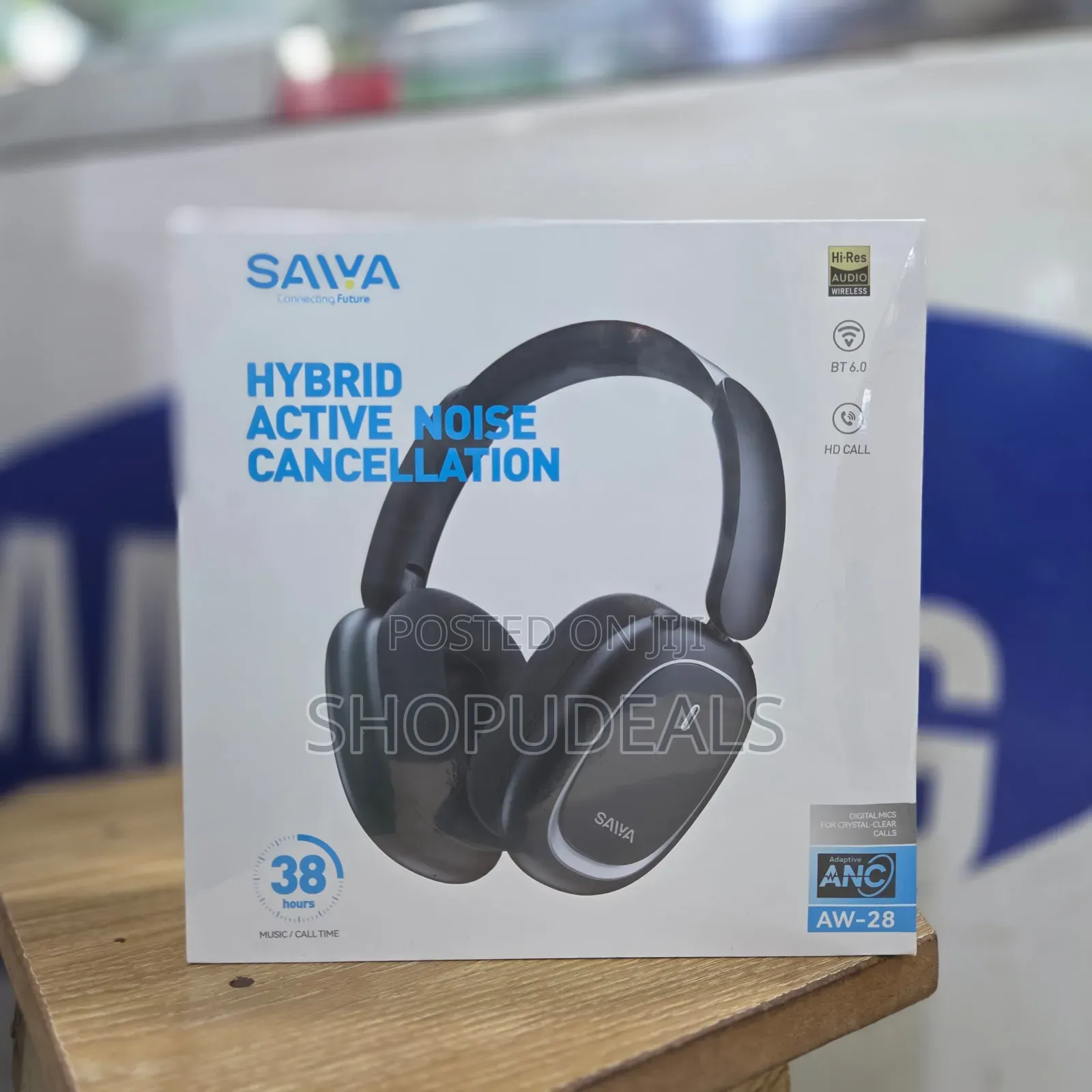 Saiya AW-28 Over-Ear Wireless Headset