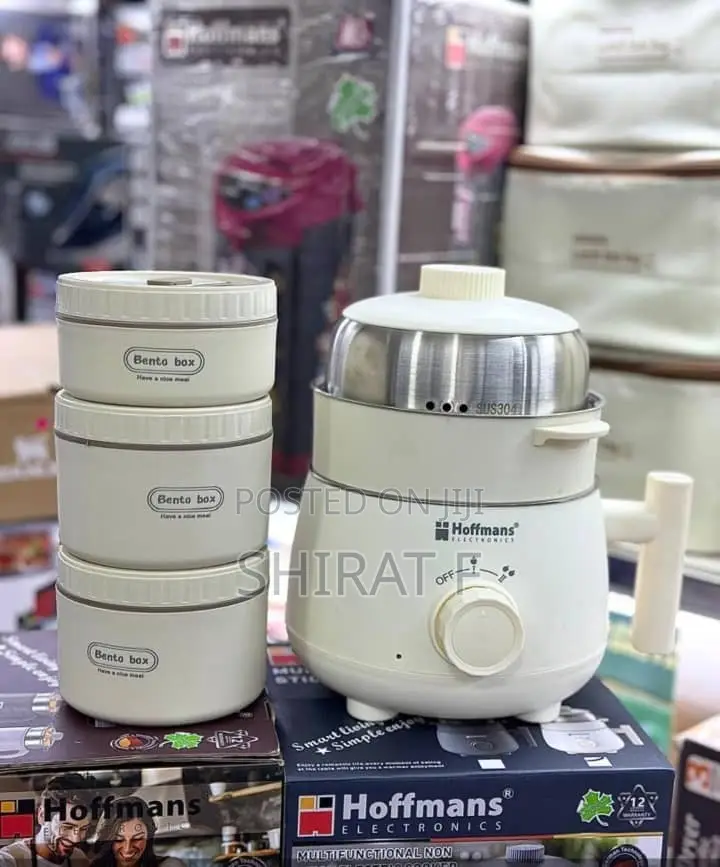 Hoffman Lectric Cooking Pot With Lunchbox