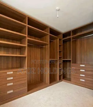 Walk-in Closets Wardrobes in Any Colour 870,000/- Per Running Meter