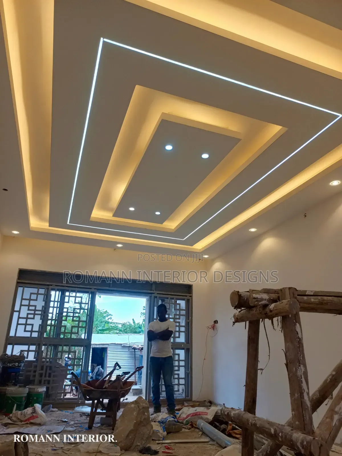 Gypsum Ceiling Designs and Electrical