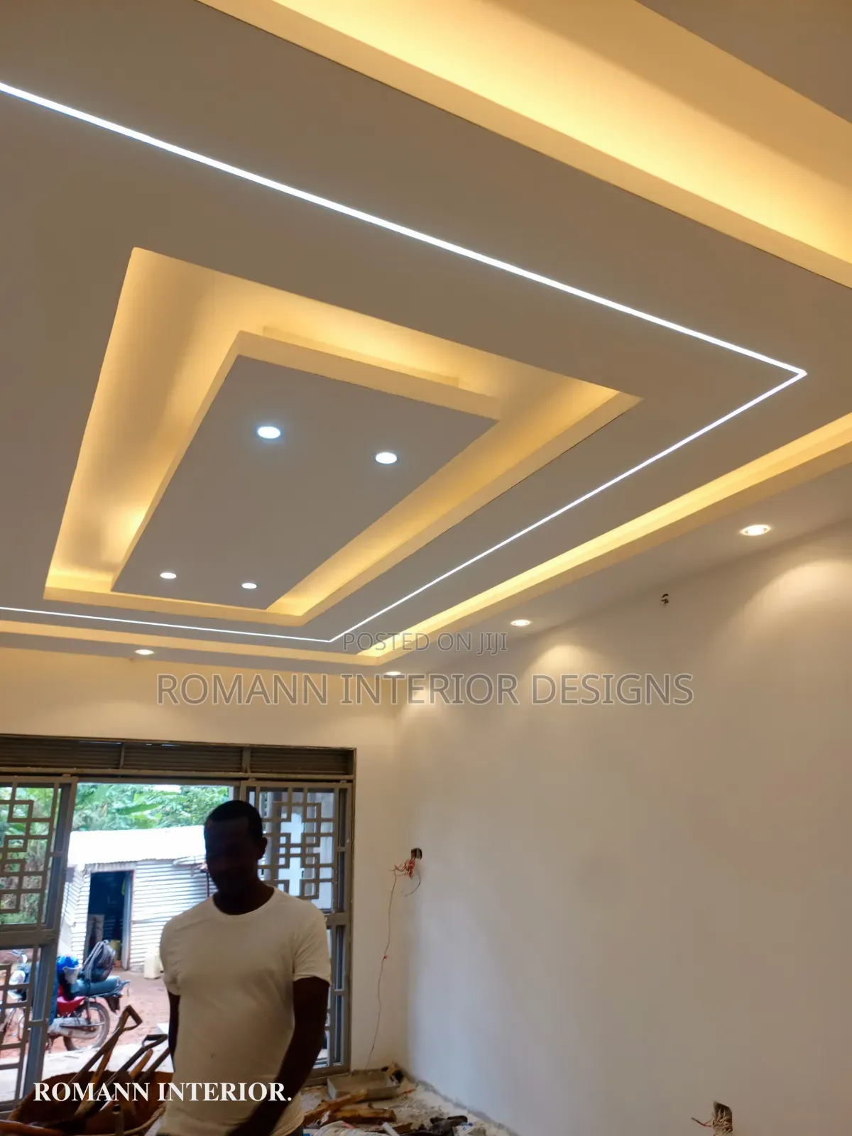Gypsum Ceiling Designs and Electrical