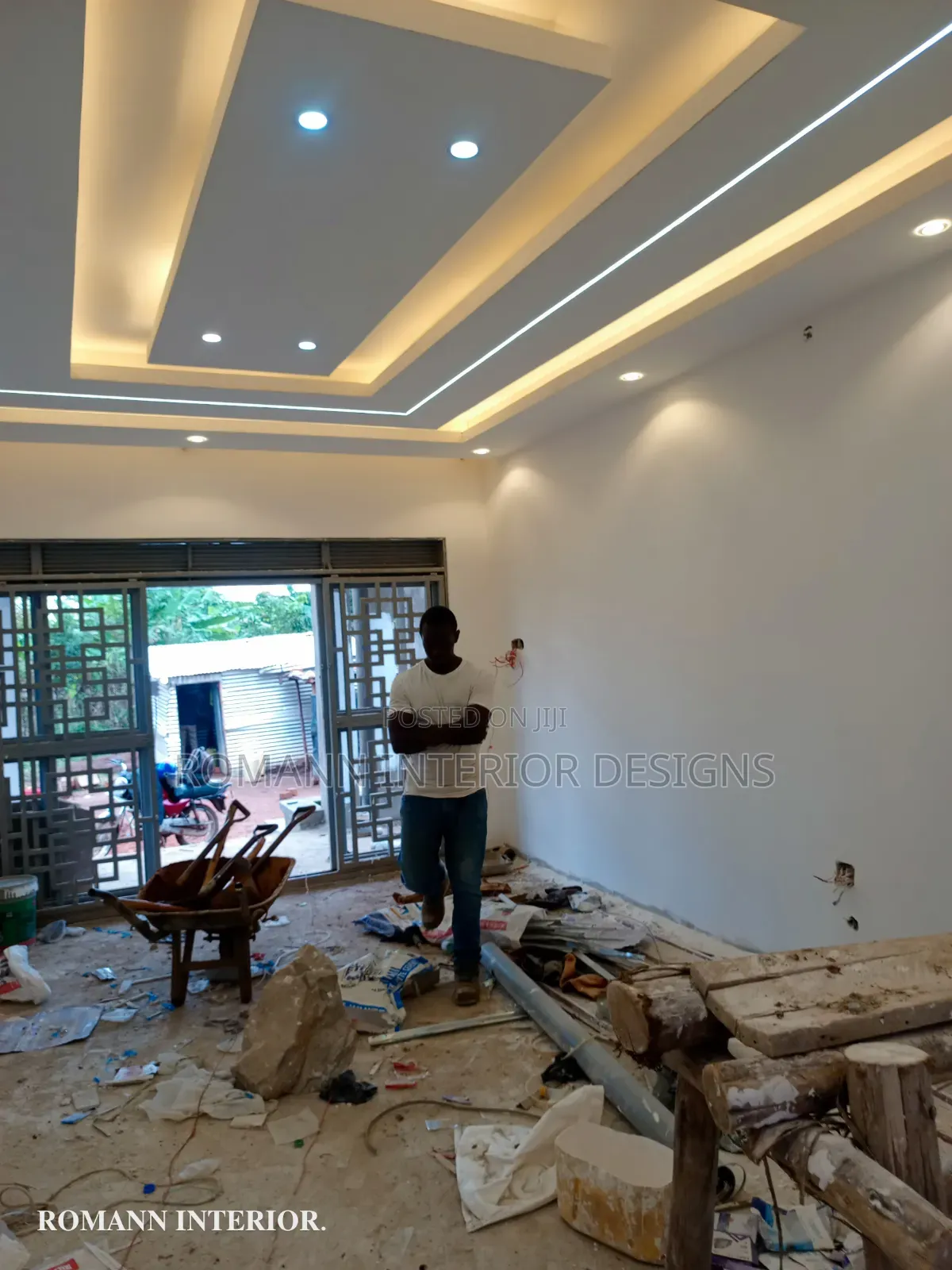 Gypsum Ceiling Designs and Electrical