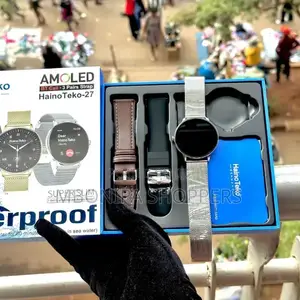 HainoTeko-27 Super Slim Waterproof Design Smart Watch With AMOLED