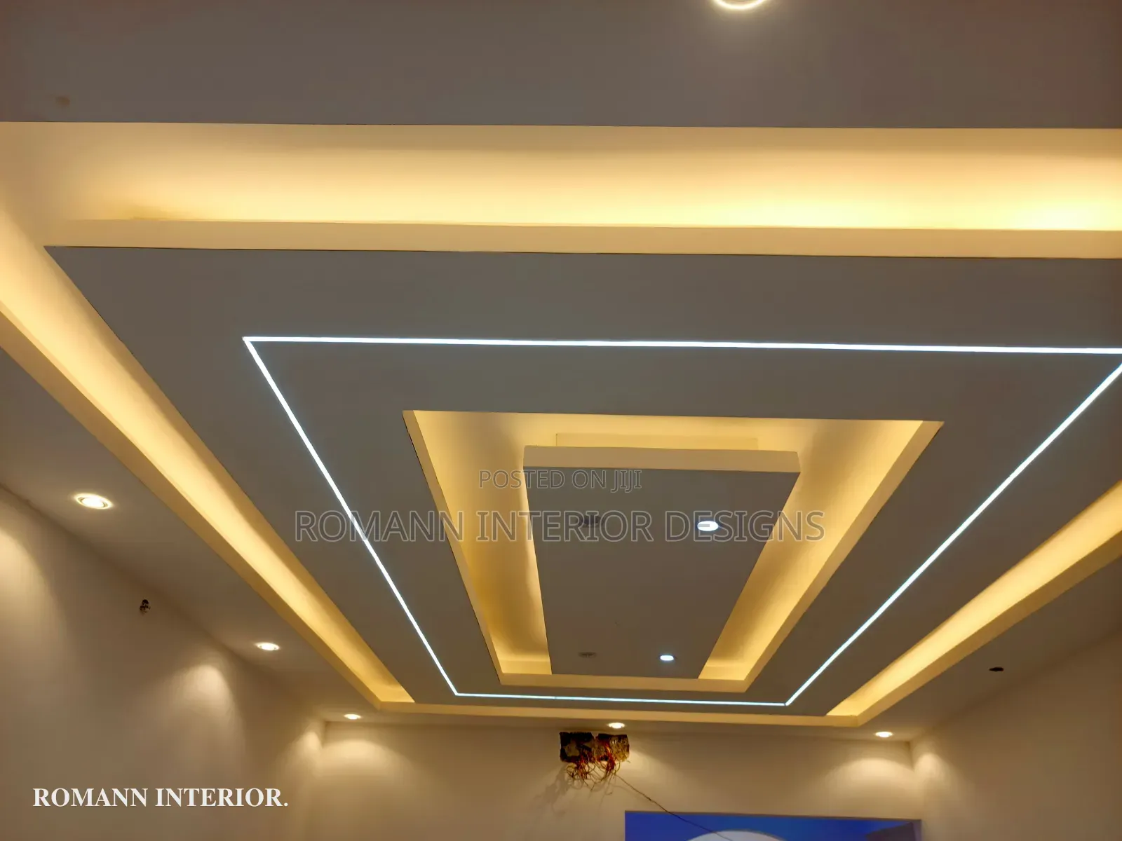 Gypsum Ceiling Designs and Electrical