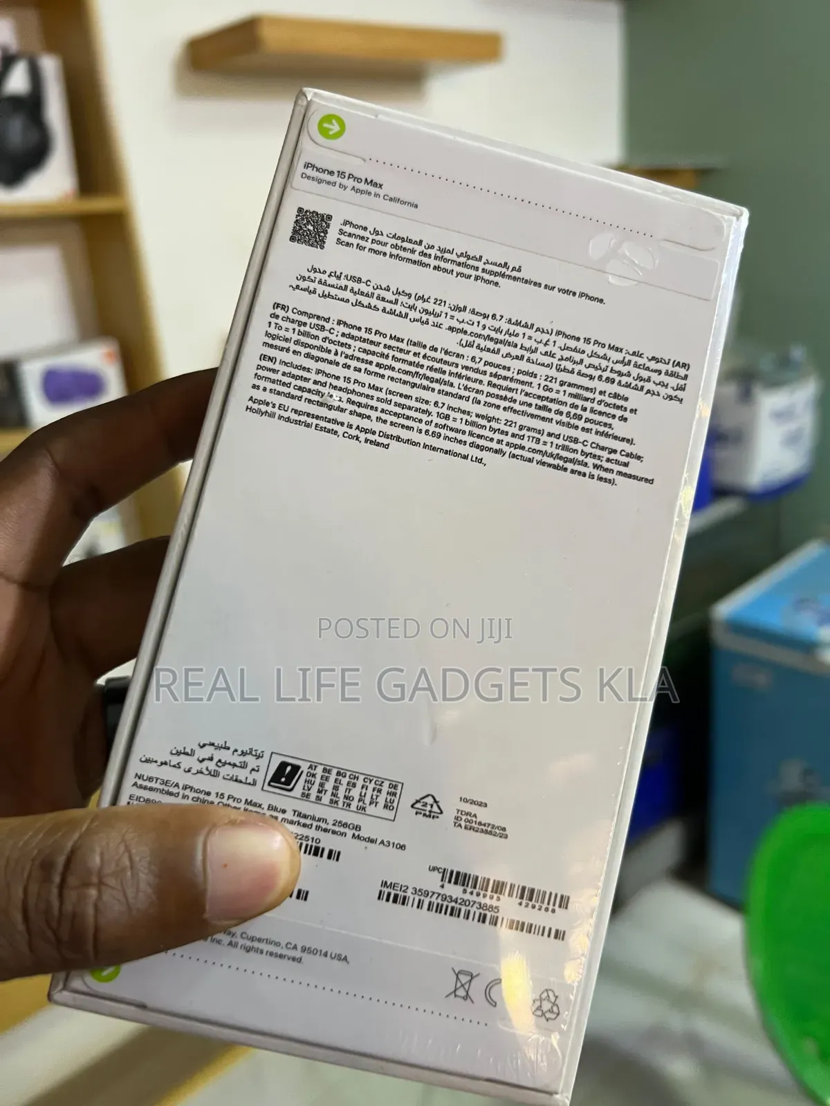 New Apple iPhone 15 Pro Max 256 GB Black