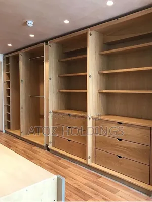 Walk-in Closet Wardrobes Made in Kampala 800,000/- Per Running Meter