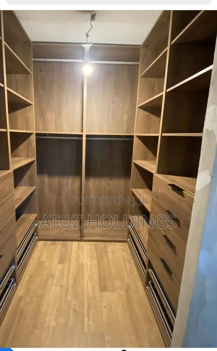 All Modern Walk-in Closets in Uganda Per Running Meter