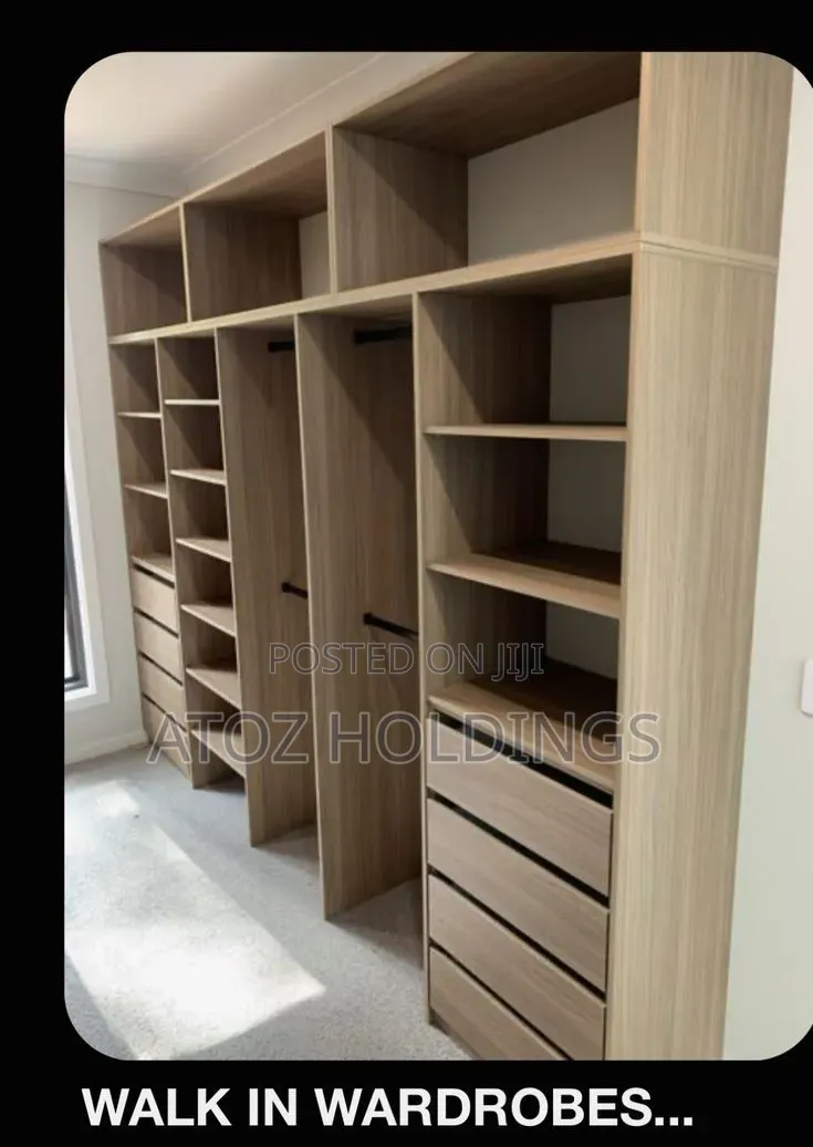 All Modern Walk-in Closets in Uganda Per Running Meter
