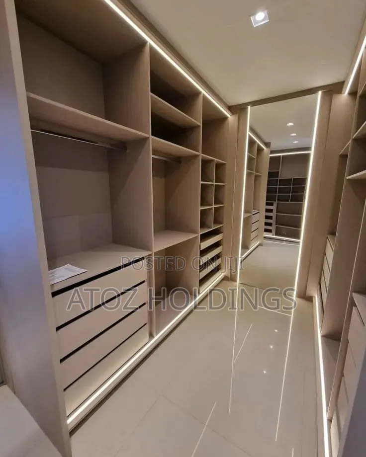 All Modern Walk-in Closets in Uganda Per Running Meter