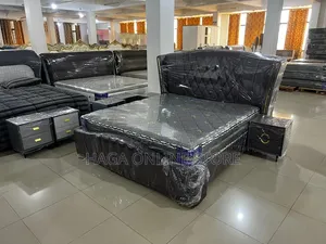 Luxury Upholstered King Size Bed