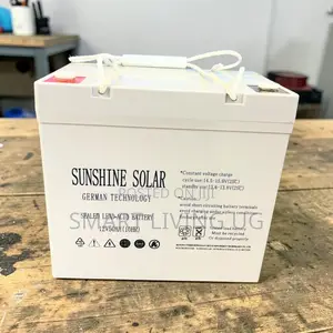 Sunshine 50Ah Solar Acid Battery – Compact Power Backup 456