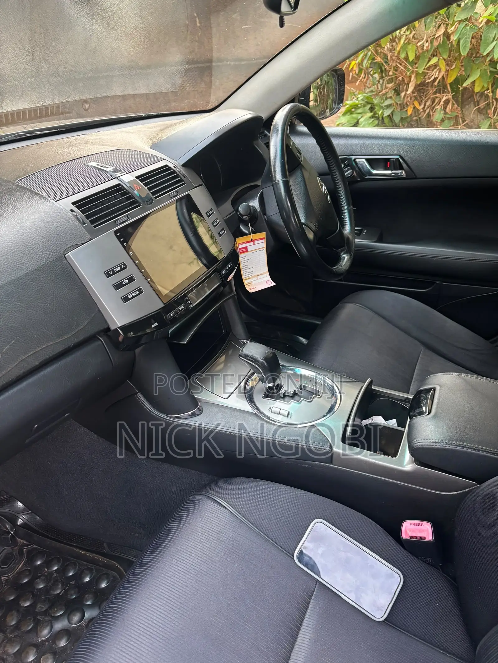 Toyota Mark X 2008 Black