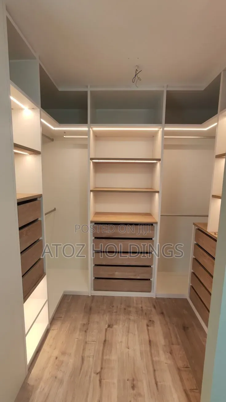 All Modern Walk-in Closets in Uganda Per Running Meter