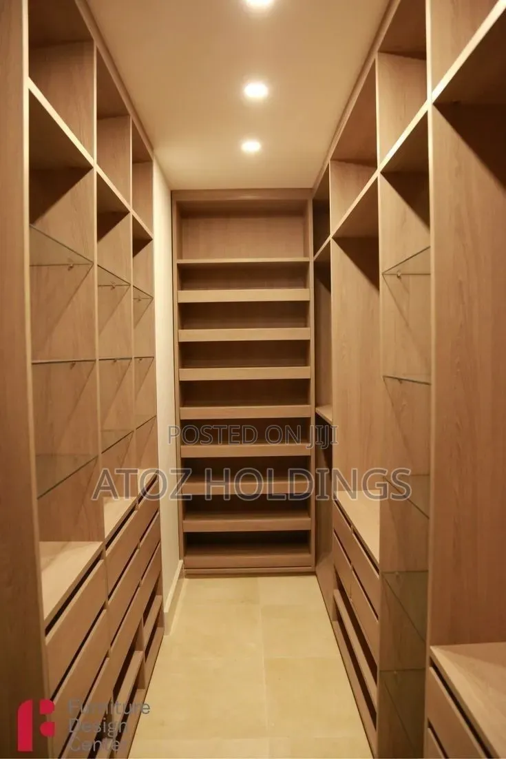 All Modern Walk-in Closets in Uganda Per Running Meter