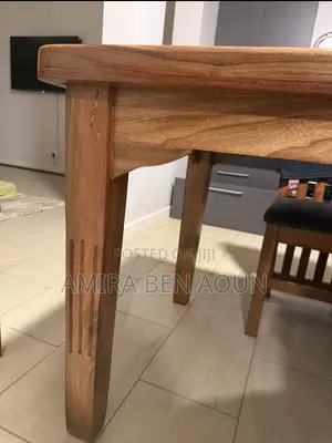 Mogavo Dining Table + 6 Chairs Excellent Quality