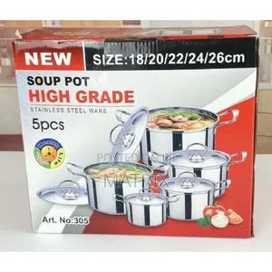 Serving Dishes a Set of 5 PC Stainless Steel Dishes
