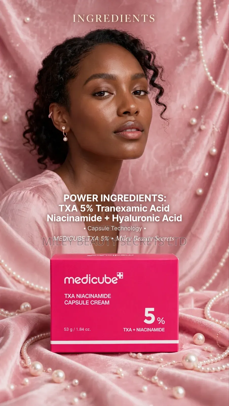 Medicube TXA Niacinamide Capsule Cream 5%