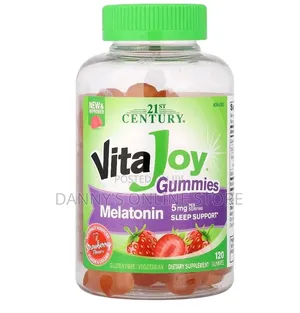 Melatonin Gummies, 5mg (2.5mg Per Gummy), 120 Gummies