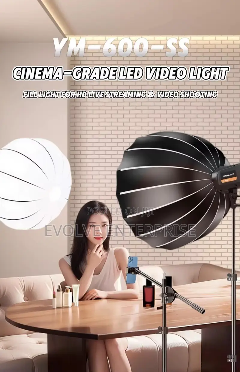 YM600SS Led - Selfie Portable Studio Bowens 100w