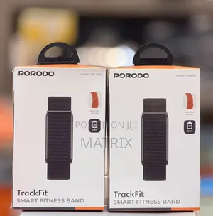 Porodo Track Fit Smart Fitness Band, IP68 Water Resistant