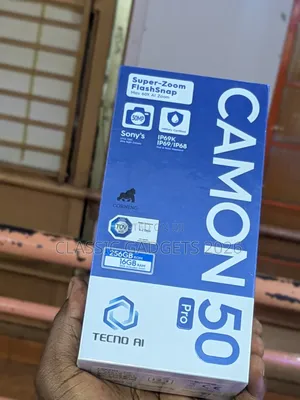 New Tecno Camon 50 Pro 256 GB Blue