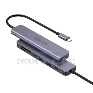 Porodo 7in1 USB C / Type C Hub