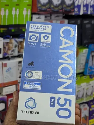 New Tecno Camon 50 Pro 256 GB Gold