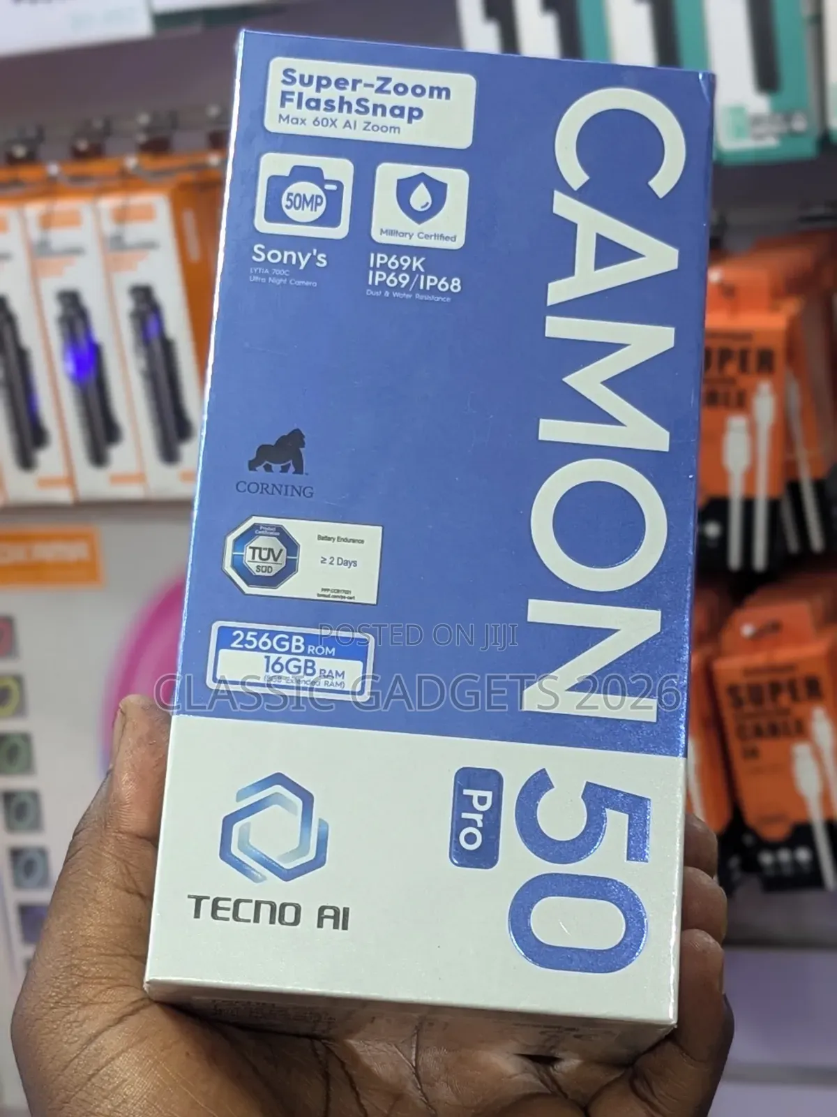 New Tecno Camon 50 Pro 256 GB Green