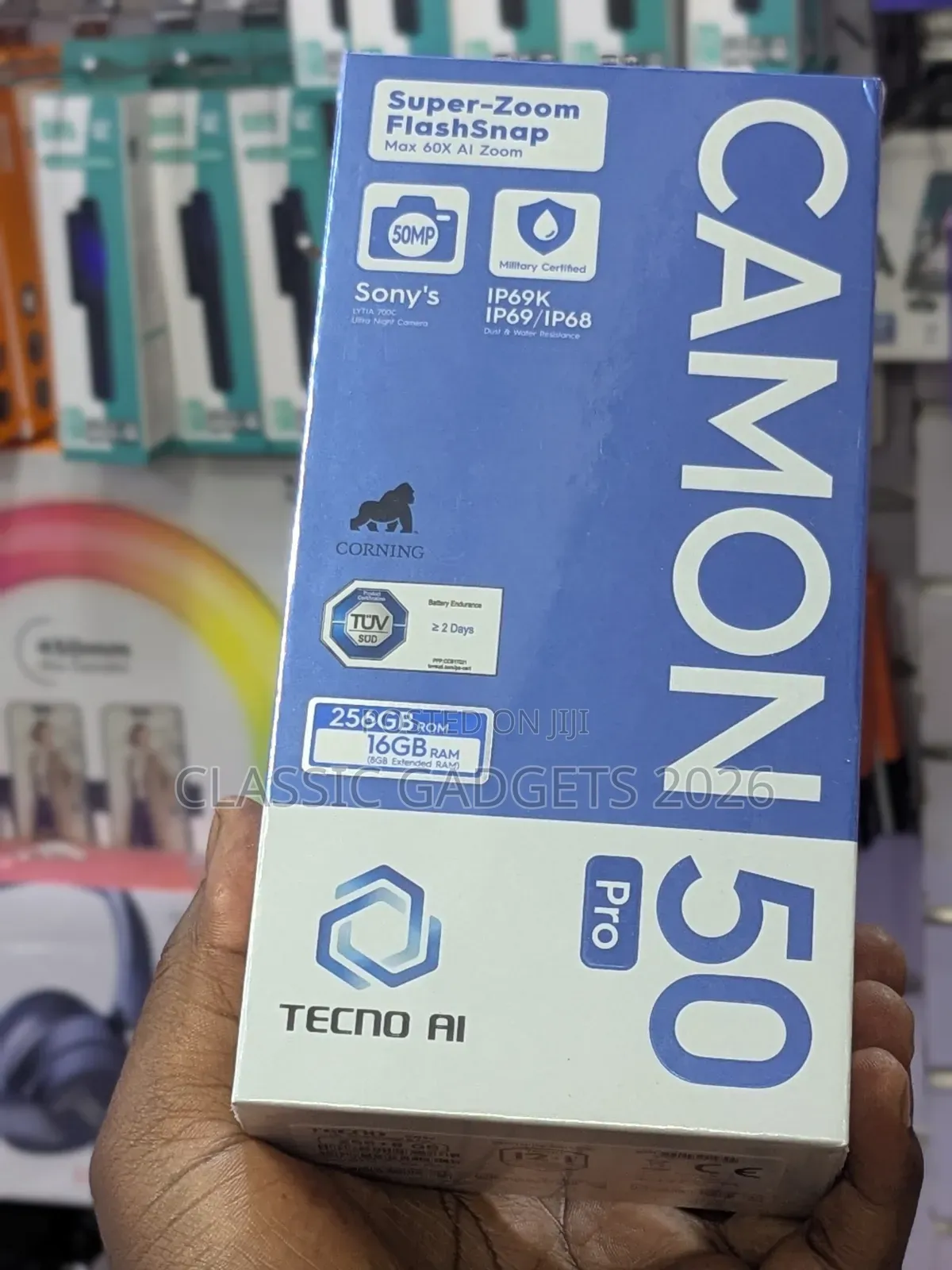 New Tecno Camon 50 Pro 256 GB Green