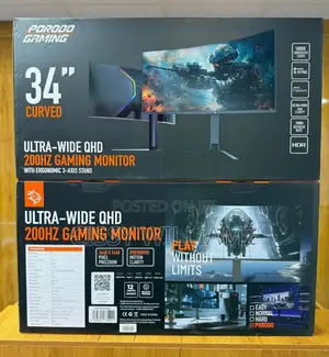 Porodo Curved Gaming Monitor