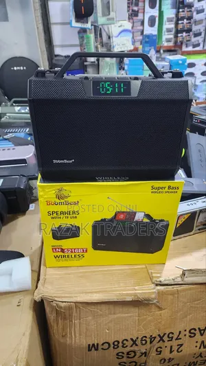 BoomBest LN 5216BT Wireless Super Bass Speaker - Green/Black