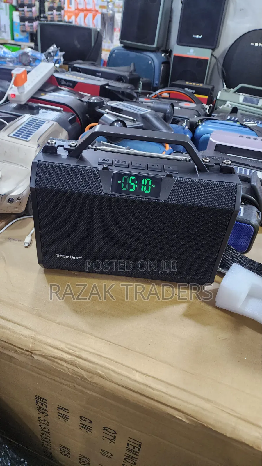 BoomBest LN 5216BT Wireless Super Bass Speaker - Green/Black