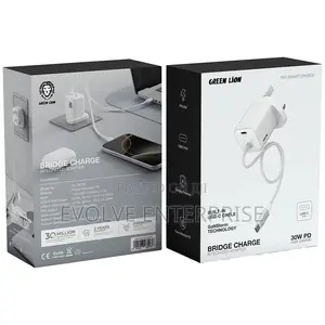 Green Lion 30W Bridge Charge Integrated Gan Adapter 30W