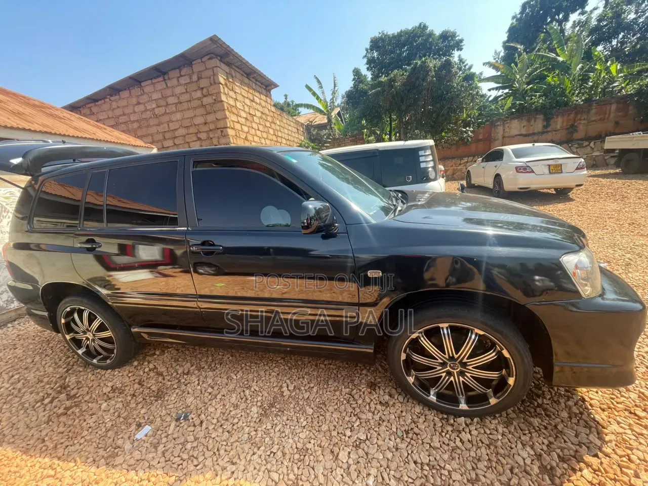Toyota Kluger 2002 Black