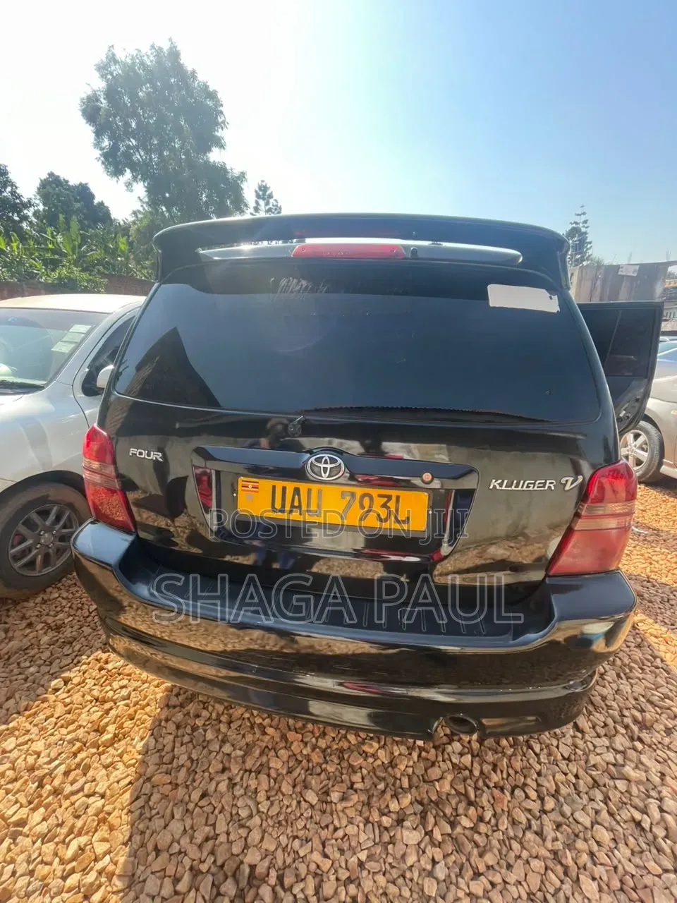 Toyota Kluger 2002 Black