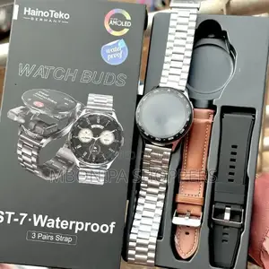 Haino Teko Germany ST10 Waterproof Smart Watch With Integrated Earbuds